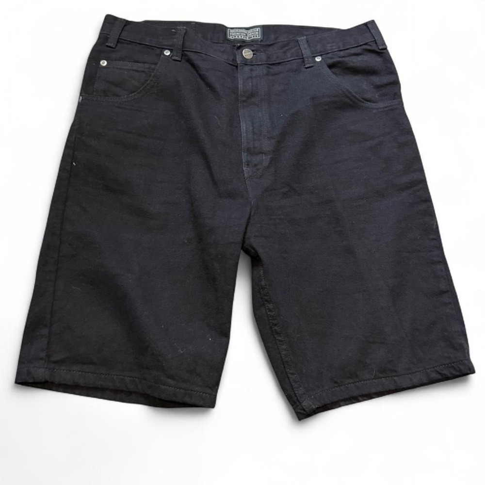 Vintage 90s Sonoma Black Denim Shorts, Men's Size 36